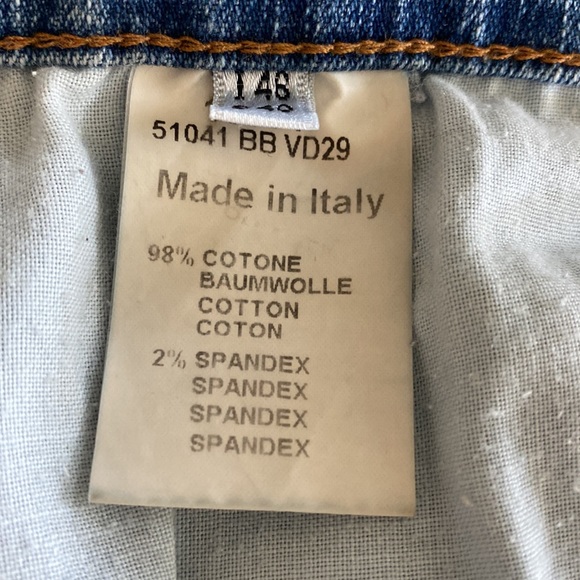 Rare Embroidered Blumarine Blue Jeans - Picture 8 of 9